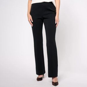 Encore by Idina Menzel Petite Mini Bootleg Pull-On Pants - Black (Sz PS) a631603